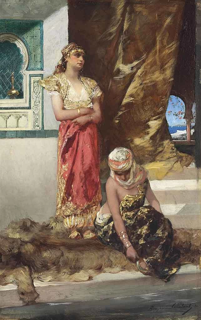 Jean - Joseph Benjamin, Constant, 127, Pomeriggio nell'Harem